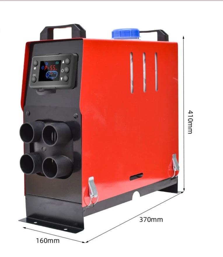 New 12V/24V Diesel Parking Heater 5KW/8KW Vertical All-in-one Machine For Electric Vehicles Caravans