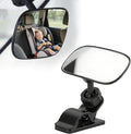 Car Interior Baby Safety Mirror With Clip Rear View Mirrors Makeup Mirror Seat Back Clamp Auto Ornament Automotive Accessories
