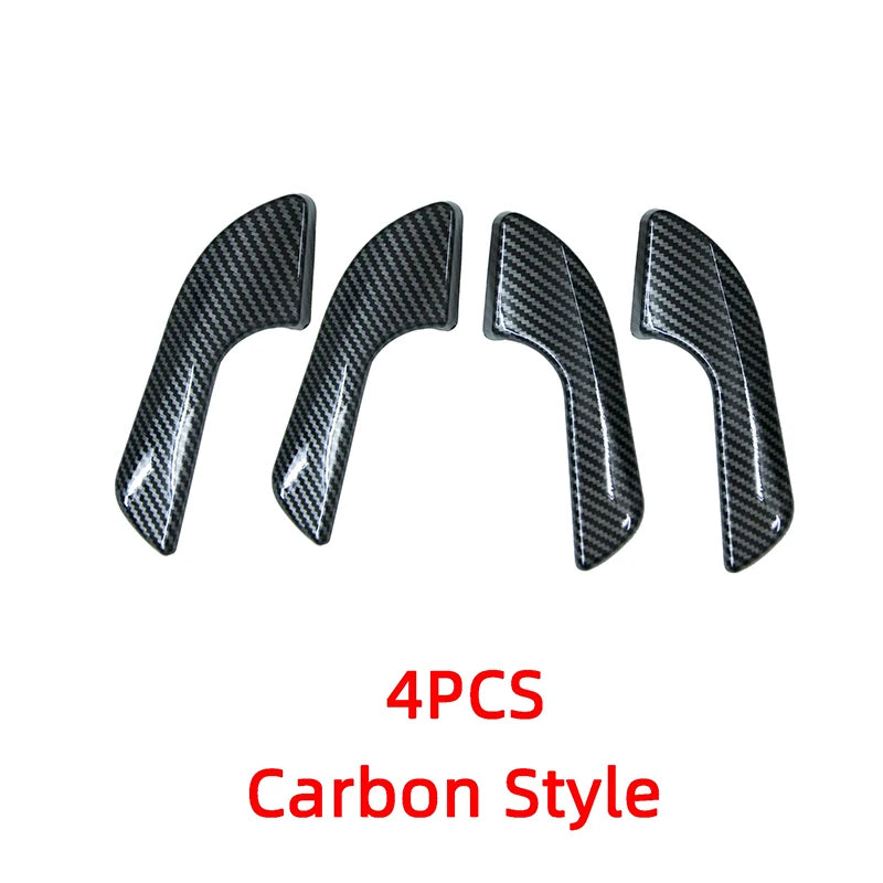 Door Inner Handle Decoration Shell Protective Cover Car Stickers For Alfa Romeo Giulietta Interior Accessories Trim