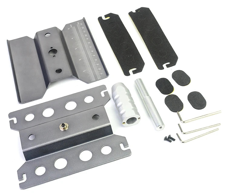 RC Cars Tool Heightening Work Stand Assembly Platform 360 Degree Rotate Repair Station 1/10 1/8 Buggy Crawler Car