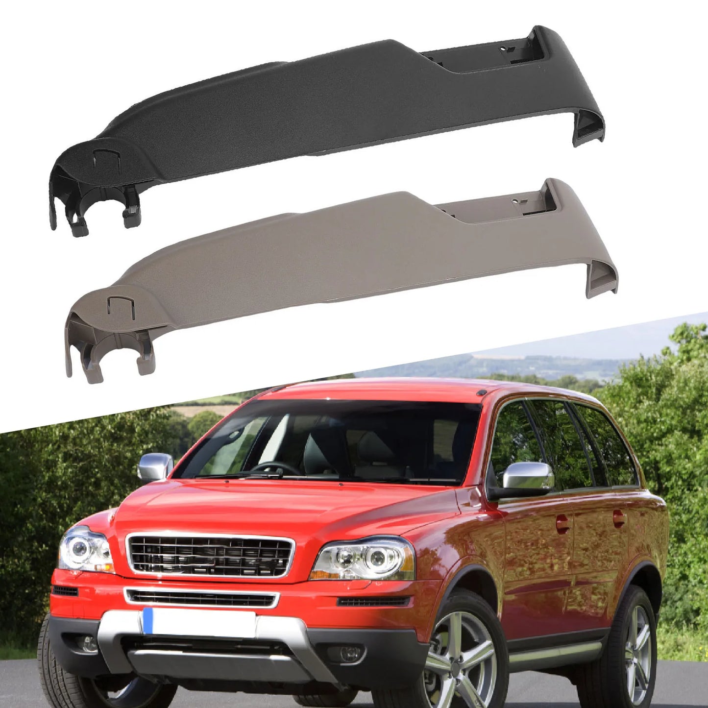 Car Front Power Seat Switch Panel Trim Cover Right Side Seat Switch Panel Bezel Replacement For VOLVO XC90 MK1 2002-2014