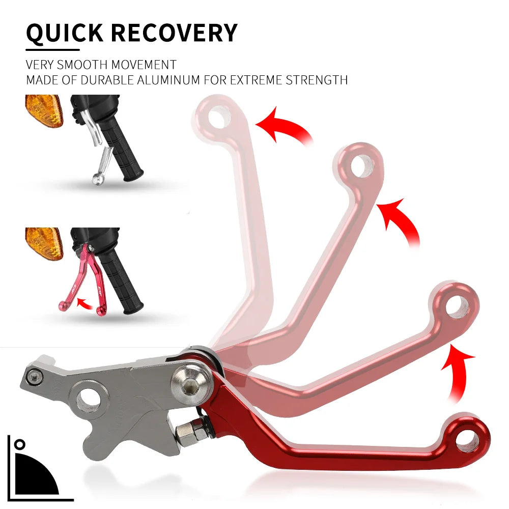 Motocross Brakes For Gas Gas 250EC GasGas EC250 E4 2012 2013 2014 2015 2016 2017 2018 Pivot Foldable Handles Brake Clutch Levers