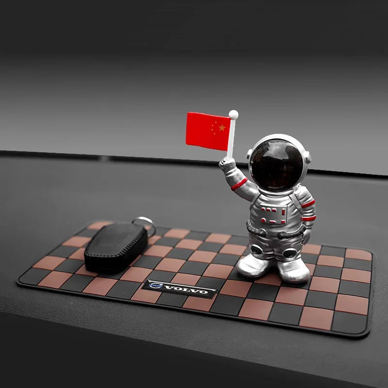 Alfombrilla antideslizante para salpicadero de coche, accesorio para Volvo Rdesign XC90 V90 V60 XC60 XC40 V40 EC40 EX40 S60 S90 V70 EX90