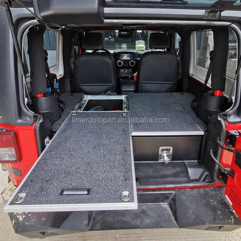Outdoor 4X4 Camp Kitchen Drawer Chest Tool Box Aluminum Bed Drawers For Various Of Pickup Truck Ute