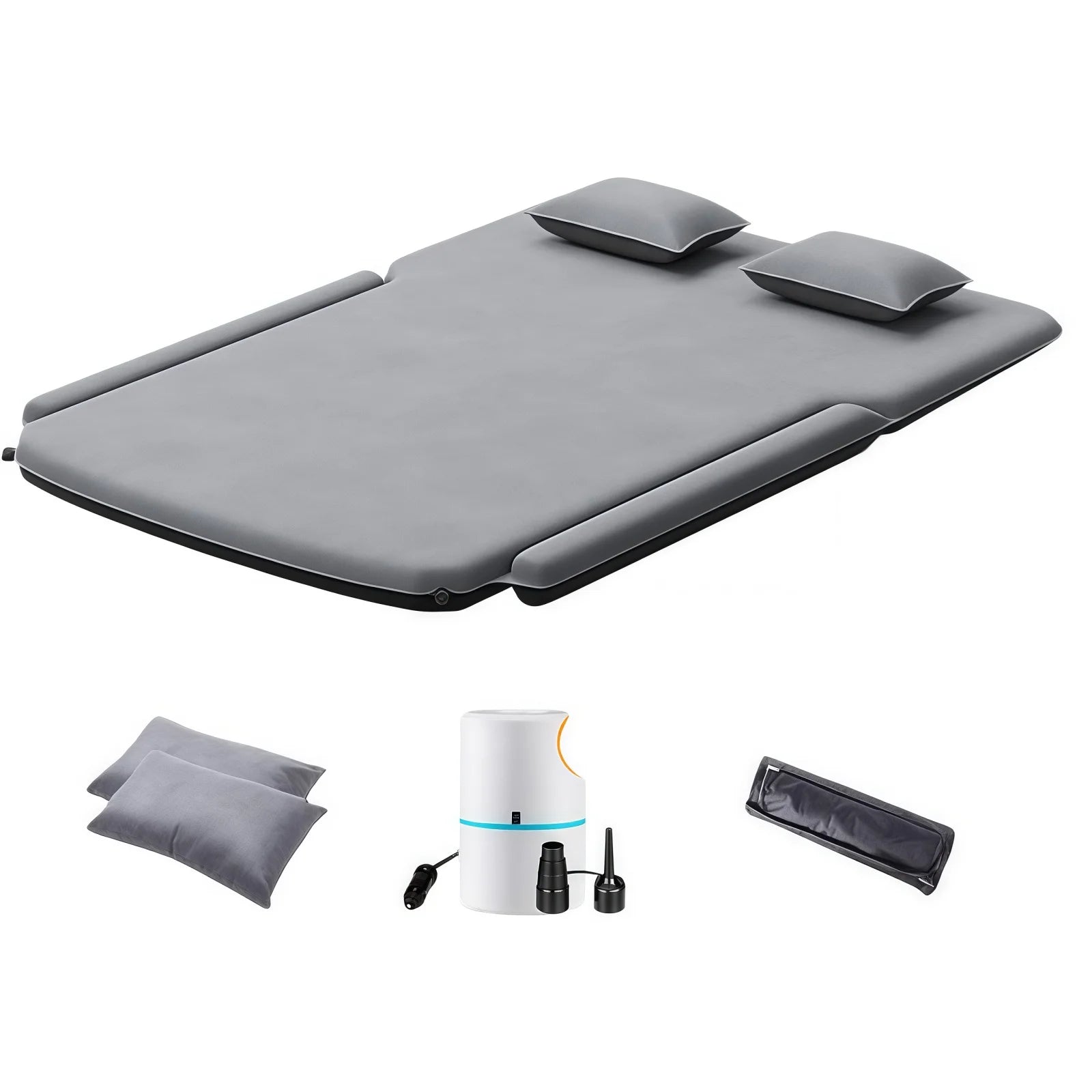 Trunk Ramp Leveling Mattress, SUV Car Trunk Air Bed, Foldable Sleeping Pad for Car Camping, Travel Mattress for Road Trips