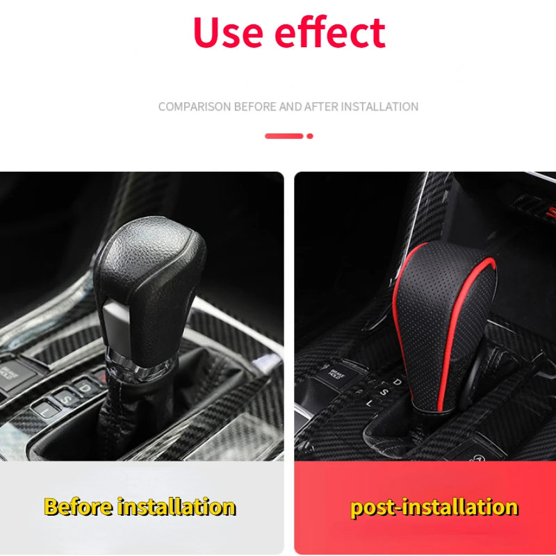 1PC Car gear shift cover, car interior accessories