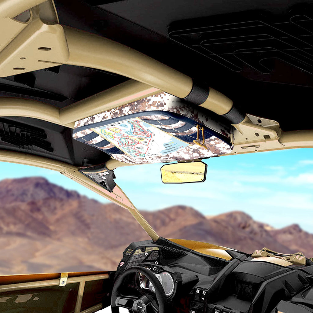 Maverick X3 Accessory 10 L Overhead Roof Tent Bag Over Head Roof Car Organizer for UTV Can Am Maverick X3 MAX