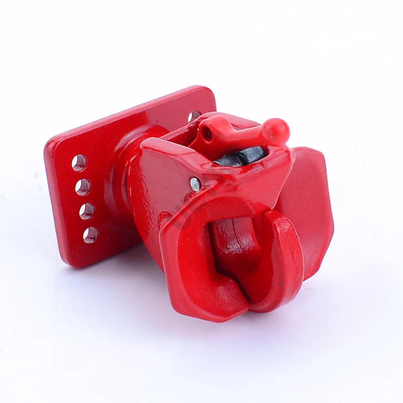 RC Dump Truck Metal Tail Boom Trailer Hitch Hook for 1/14 Tamiya SCANIA 770S R620 VOLVO BENZ Arocs MAN TGX LESU Car Accessories