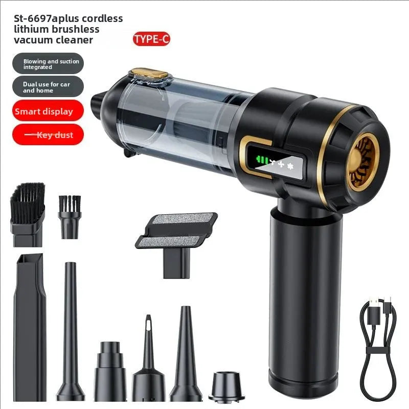 Zai Xiao Car Vacuum Cleaner 998000PA Mini Cordless Powerful for Home Handheld Blower Car Cleaner Portable Car Vacuum Cleaner