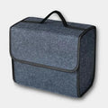 Car Trunk soft Organizer Felt Storage Box Accessories Large Anti Slip Compartment Boot Storage Organizer Tool Car Storage Bag