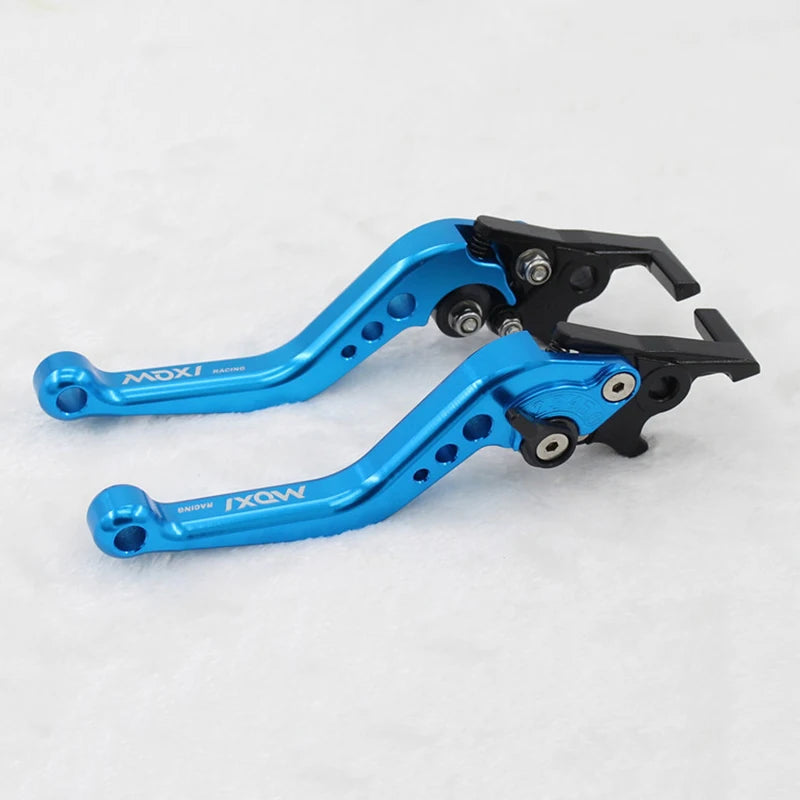 Accesorios para motocicletas Piezas modificadas Palanca de embrague plegable Manillar de freno de tambor ajustable Bocina modificada Palanca de mano ajustable