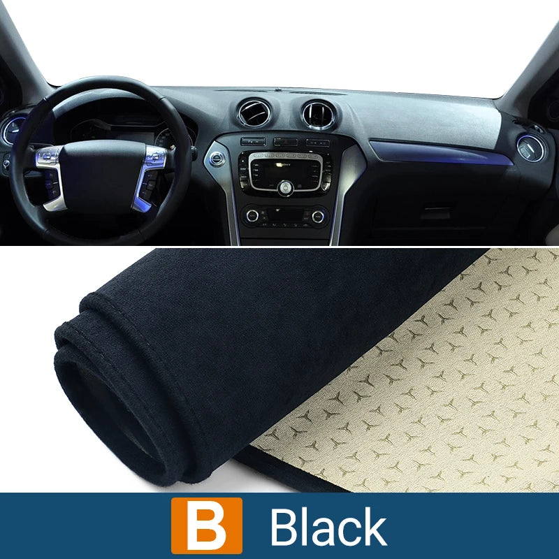 Accessories For Ford Mondeo MK4 2007 2008 2009 2010 2011 2012 Car Dashboard Instrument Panel Carpets Sun Shade Interior Cover