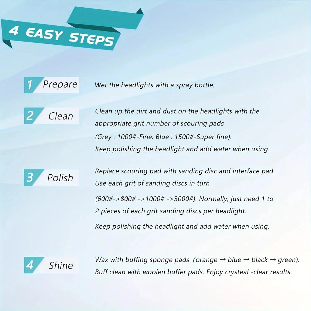 32 Professional-Grade Auto Care Accessories for Mechanics and DIY Enthusiasts, Professional Polishing, Car Maintenance Kit, Mult