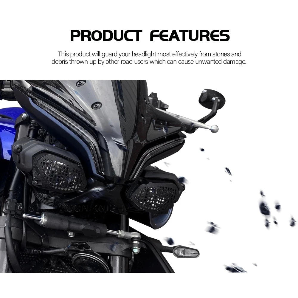 For Yamaha MT-10 SP MT10 MT 10 2022 Accessories Lower Headlight Guard Fog Auxiliary Position Turn Light Grille Protection Cover