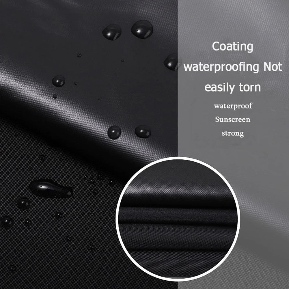 Waterproof Cover Trailer Tarpaulin Cargo Covering Custom Fit Coverage Elastic Webbing Multi-Purpose Use Protective Cover