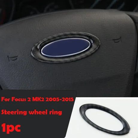 Car Styling Accessories External Interior Carbon Fiber  Decorative Trim Sticker trim case For Ford Focus 2 mk2 2005-2008