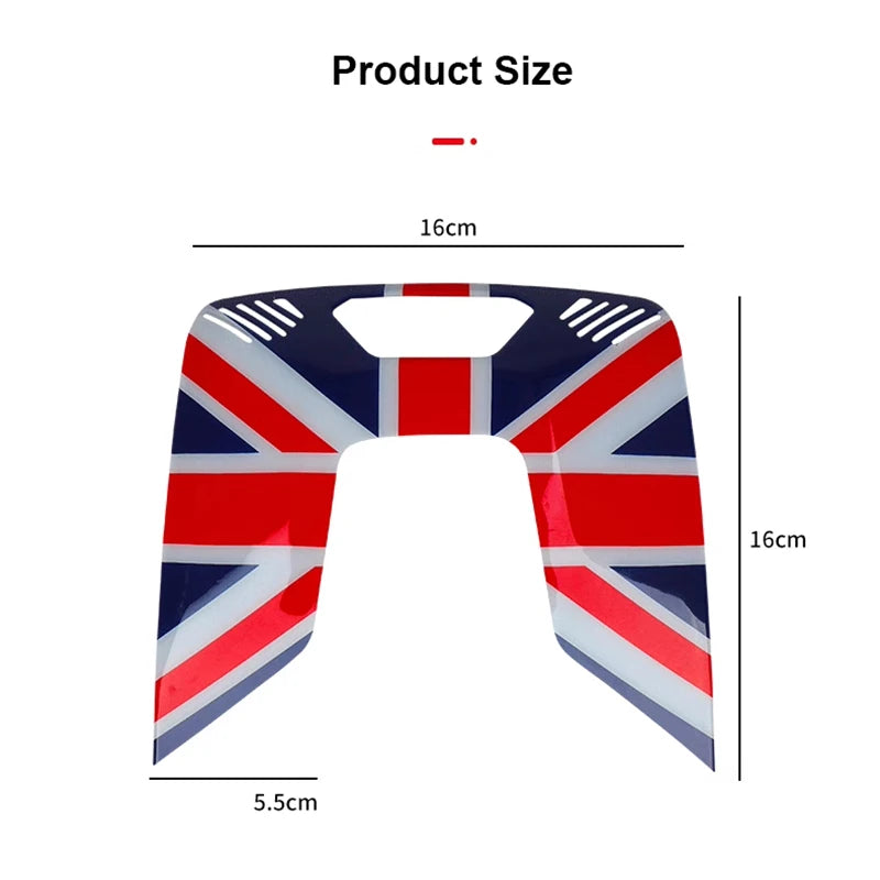 For Mini Cooper S E SE F65 F66 U25 Countryman J01 EV Aceman J05 Accessories ABS Styling Interior Car Reading Light Trim Stickers