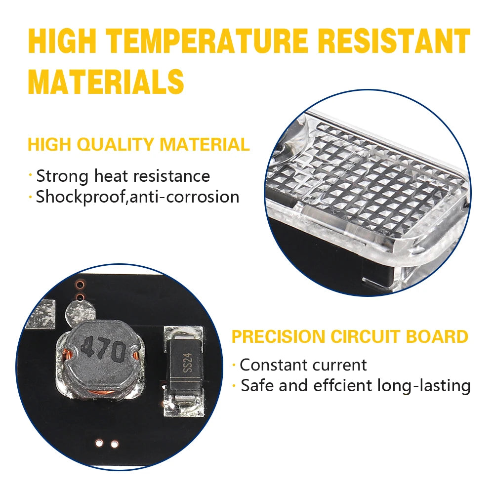 LED Car Door Interior Welcome Ghost Shadow Light Accessories For AUDI TT Q3 Q5 Q7 Q8 A1 A3 8P 8L A4 B9 A5 A6 C6 A7 A8 Sportback