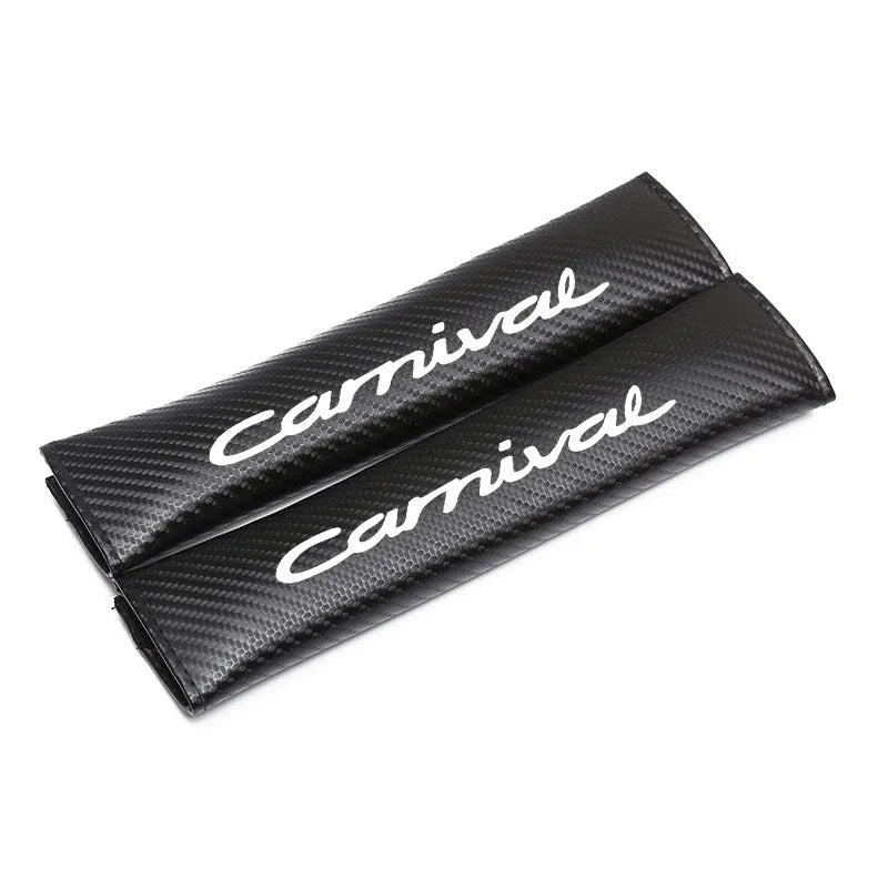 Car Safety Belt Cover Adjustable Seat Belt Cover Shoulder Strap Covers For KIA carnival Accessories Car Shoulder Protector Pad