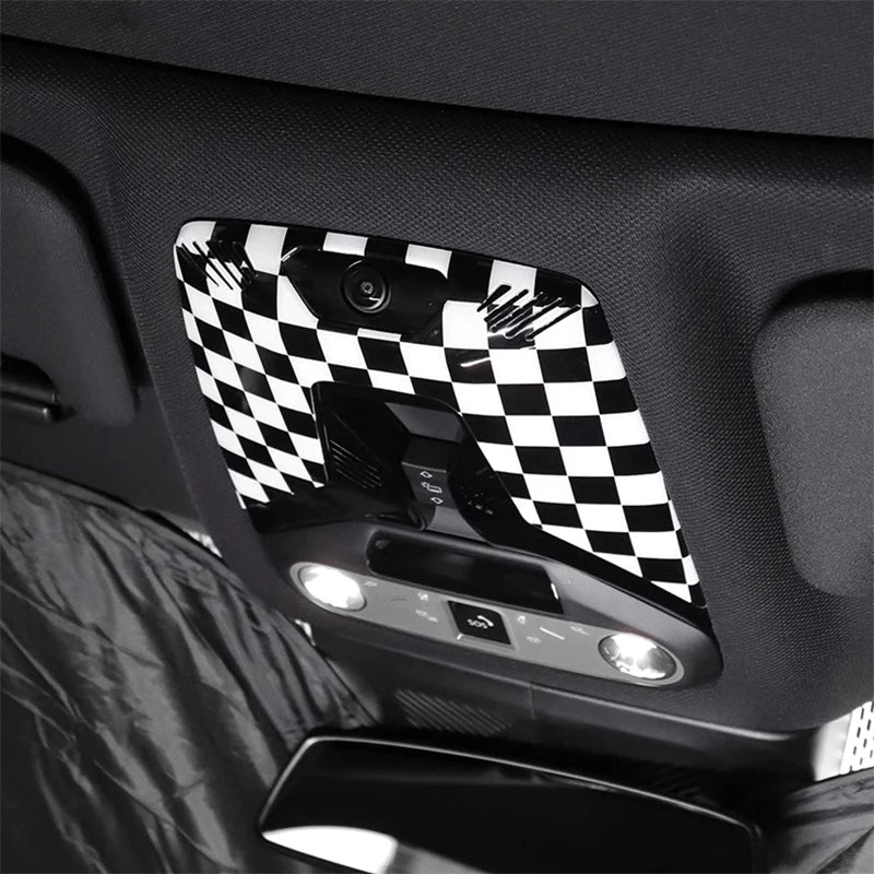 For Mini Cooper S E SE F65 F66 U25 Countryman J01 EV Aceman J05 Accessories ABS Styling Interior Car Reading Light Trim Stickers