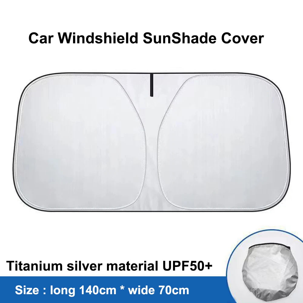 Car Windshield SunShade Cover for Volvo EX90 XC90 XC40 XC60 V60 V90 S60 S90 C30 S40 V40 Anti UV Car Accessories