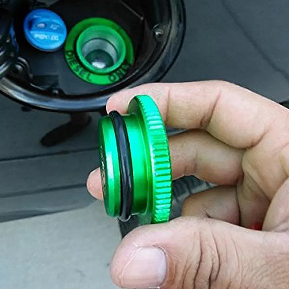 Truck 1500 2500 3500 Aluminium Magnetic Diesel Fuel Cap Accessory