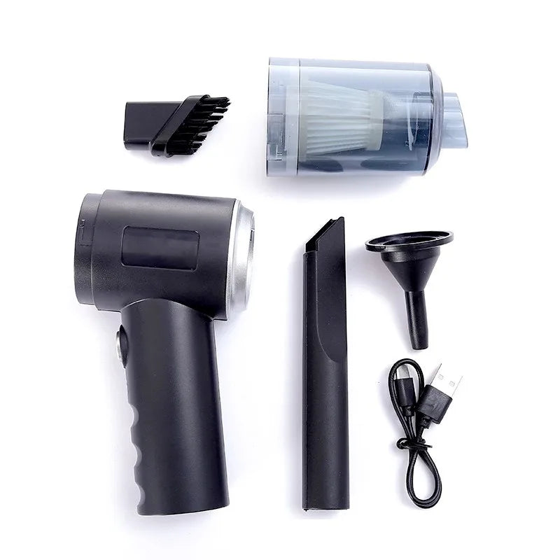 Car-mounted vacuum cleaner - Portable multi-functional high-power vehicle-use dual-purpose small handheld vacuum cleaner