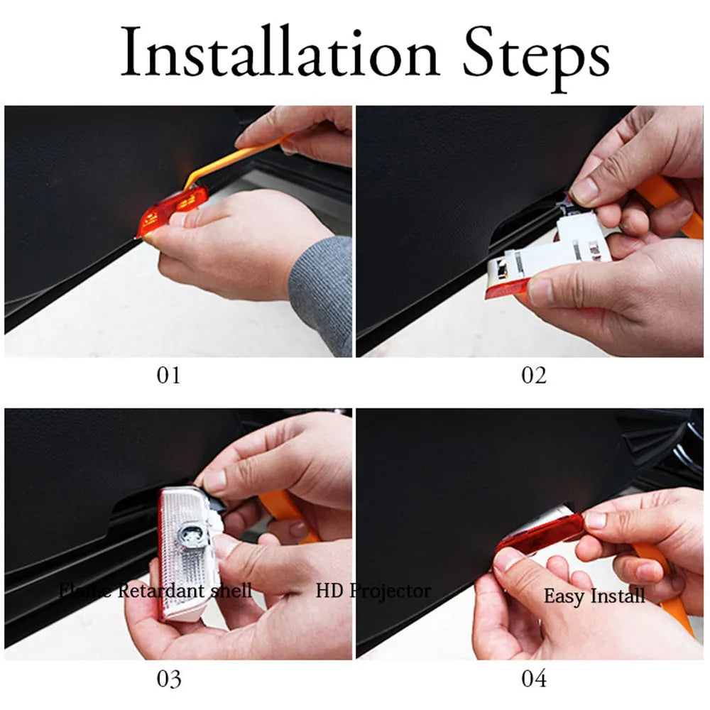 LED Car Door Interior Light Decoration Accessories For VW GOLF 5 6 7 Jetta MK5 MK6 MK7 Passat B6 B7 B8 B9 CC Scirocco Tiguan MK1