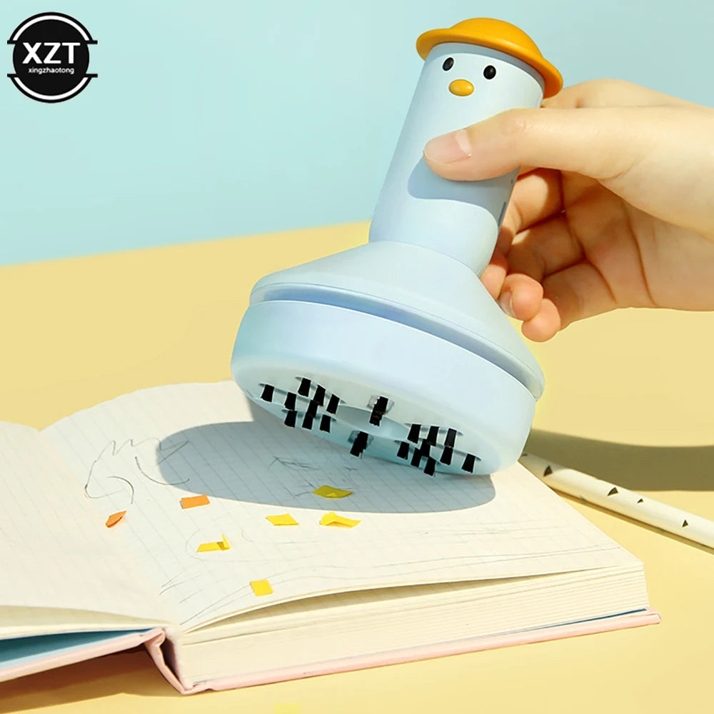 Cute Cartoon USB Portable Car Vacuum Cleaner Mini Portable Desktop Wireless Cleaner Handheld Powerful Electric Vacuum Cleaner