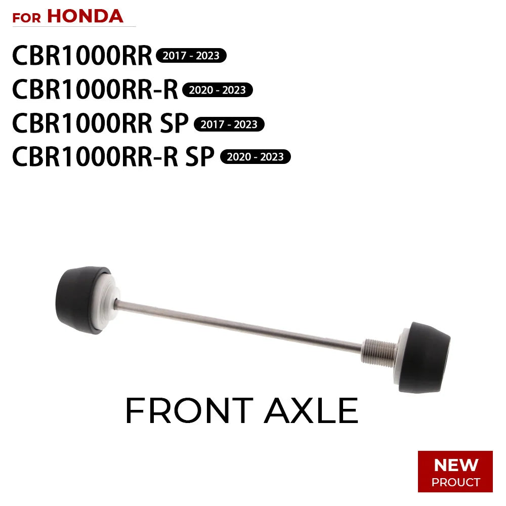 Anti-collision Slider Accessories For HONDA Motorcycle Front Rear Axle Fork Crash Slider Parts accesorios CBR1000RR 2017-2023