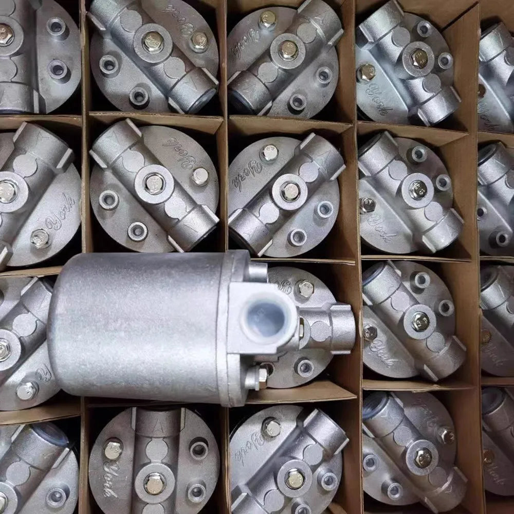 Oil Filter for Oil Burners Aluminium, Clear P.C. Cup 1/4‘ 3/8’1/2’ 3/4’1’Small Diesel Filter for 25L/H Boilers