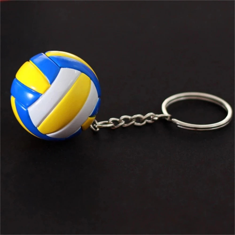 Car Accessories Special Soccer Car Pendant Fun Keychains Key Ring Bag Pendant Ball KeyChain Key Holder