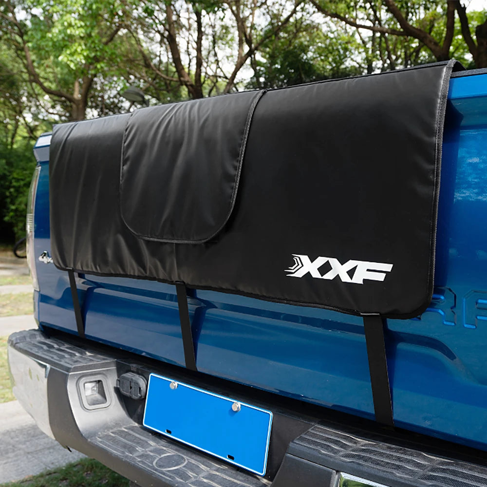 Mountain Bike Tailgate Pad Pickup Truck Tailgate Protection Pad with Fixing Strap For Truck Accessories For Bicycle