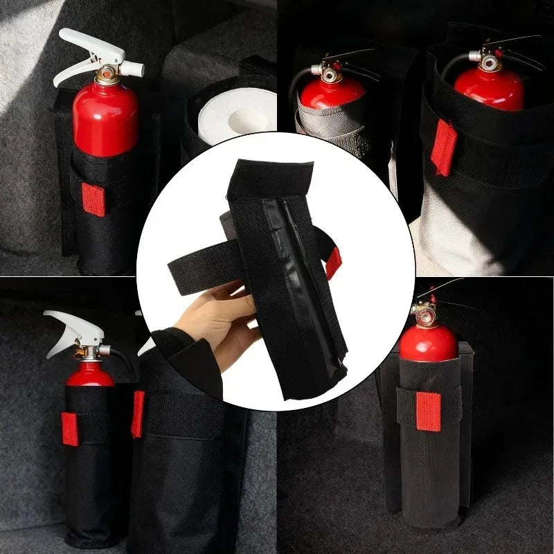 Car Trunk Organizer Holder Strap for Trunk Seat Mount Bottle Storage Bag Vehicle Safety Emergency Accessories