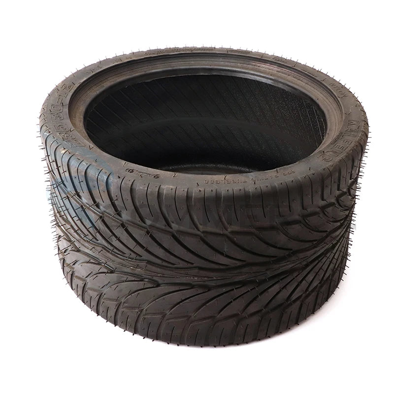 ATV 12 inch Flat Vacuum Tyre 205/30-12 235/30-12 Tubeless Tire For Go kart Golf Cart Sightseeing Car Tricycle Quad Bike wheel
