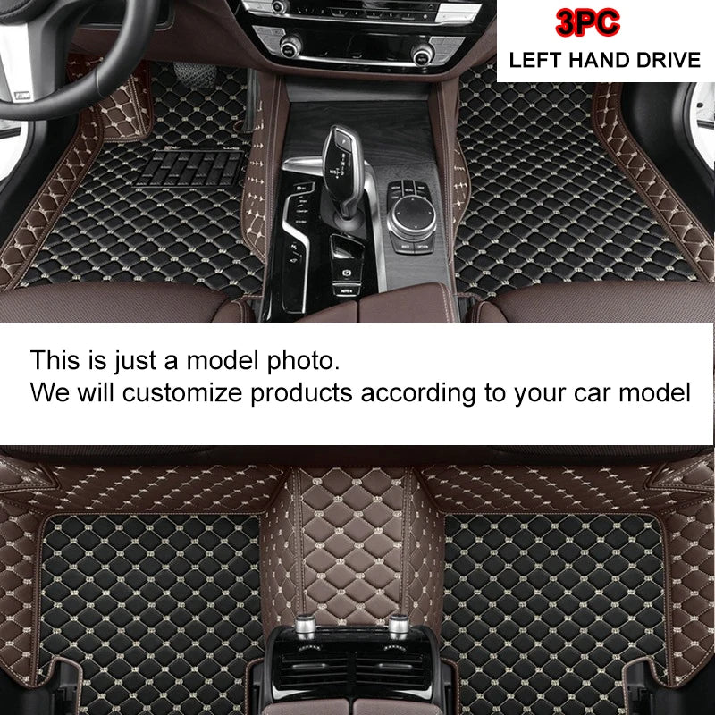 Car floor mats for AUDI A4 B8 Allroad/Avant/Sedan 2010 2011 2012 2013 2014 2015 2016 Custom foot Pads automobile carpet cover
