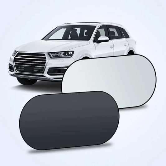 Car Sun Shade UV Protection Folding Auto Rear Window Sunshade Universal Car Window Visor with Suction Cups