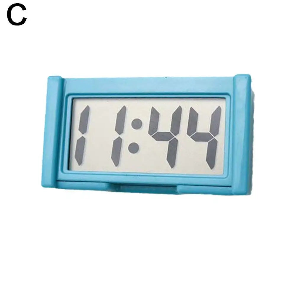 Mini Digital Clock Large Screen Car Dashboard Electronic Digital Display Car Clock Car Accessories For Vehicles Simple Type