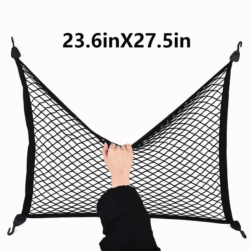 Highly Elastic Cargo Net Simple Truck Bed Cargo Mesh Organizer Suitable for Daily Light Loads of Trucks