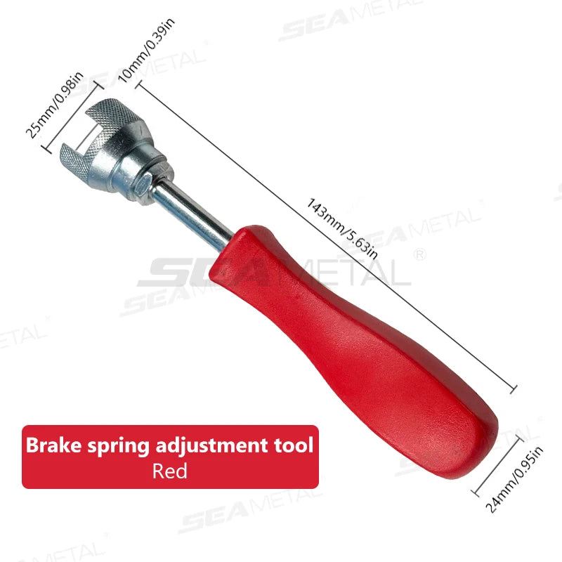 BLALION Car Brake Spring Washer Repair Shoe Compressor Universal Car Drum Hold Down Install Car Repair Tool Handle Tool Parts