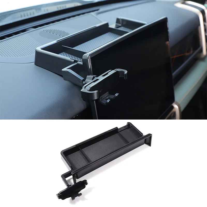 For Chery iCAR 03 Jaecoo 6 J6 2024-2025 Car Center Navigation screen rear Storage Box With phone holder Accessory