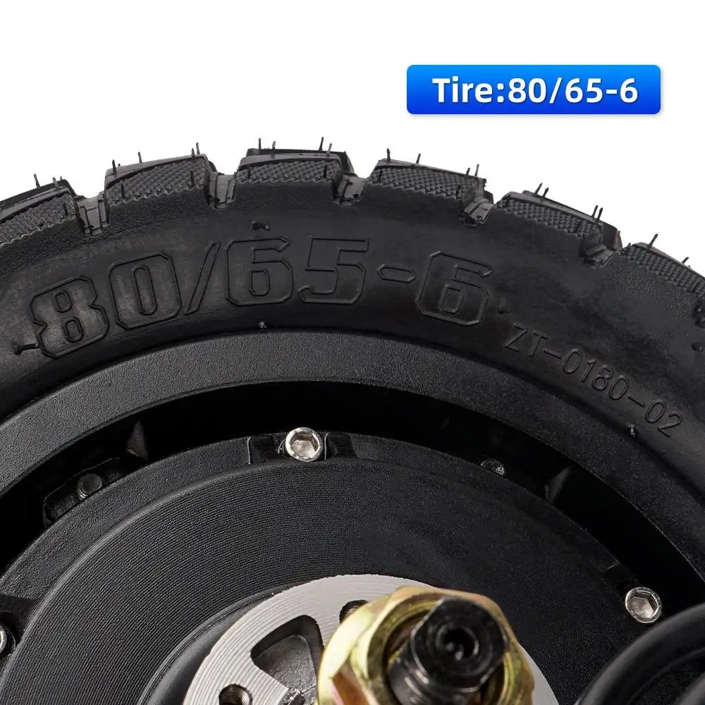 10 Inch Electric Motor Powerful Electric Scooter Hub Motor Disc Brake Brushless Vacuum Tire E-Bike 48V1500W 52V1600W 60V3000W