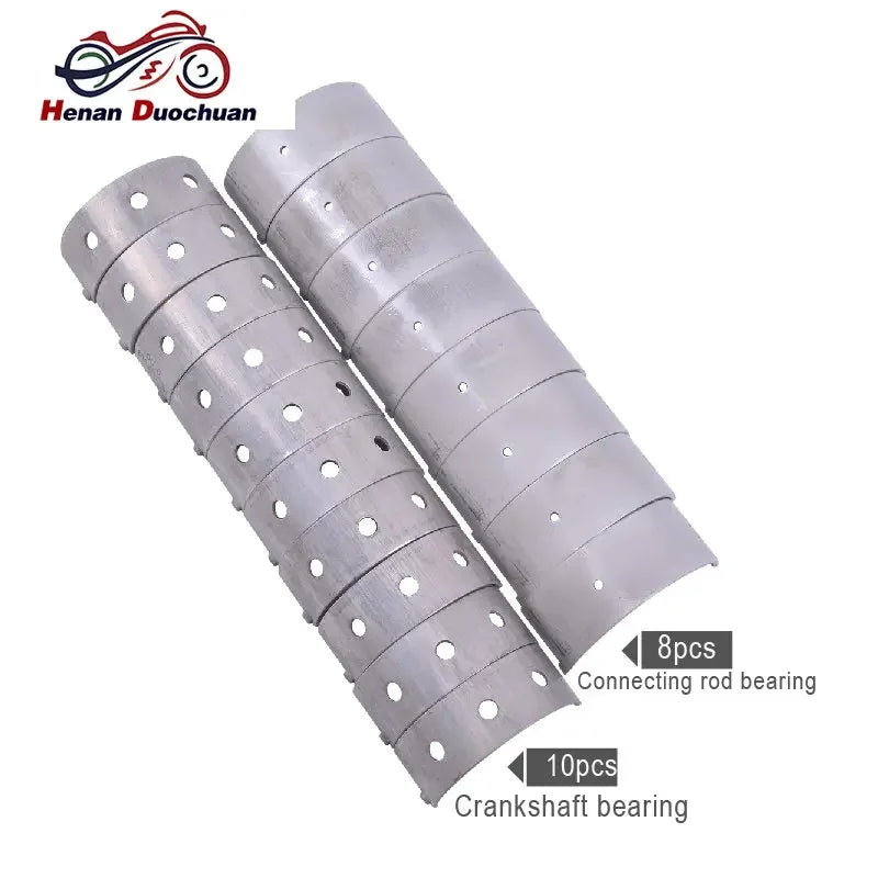 Motorcycle Engine Crankshaft Tile Connecting Rod Main Bearing Set STD +25 +50 +75 +100 For Honda CBR900 CBR893 CBR 900 893 92-95