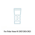 For Polar Stone 01 2024 2025 Accessories Car Interior Film Transparent TPU Gear Panel Navigation Center Console PPF Protection