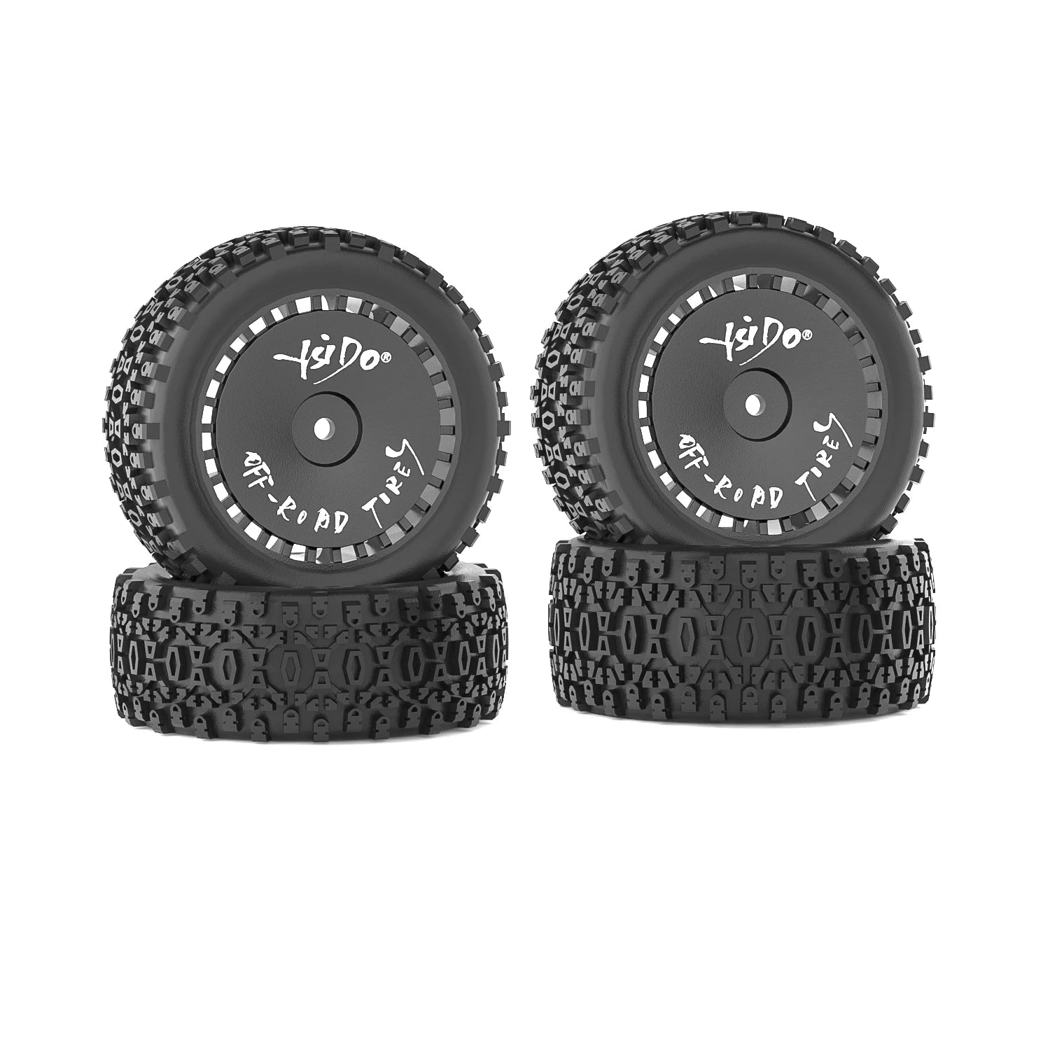 Front Rear Tires Wheel Tyre for Wltoys 144001 144010 124016 124017 124010 ZD Racing BX12 1/12 1/14 RC Off-Road Car Upgrade Parts
