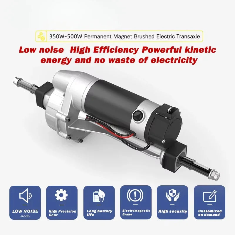 Electric Car Gear Motor Transaxle Karting Rear Drive Axle