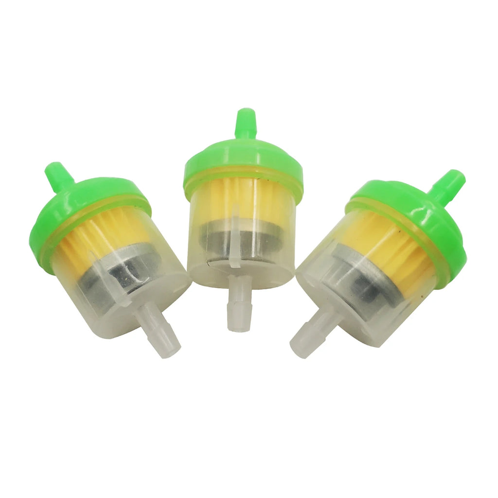 Motorcycle 5 Pcs Engine Carb Oil Gasoline Liquid Fuel Filter Oil Filter Gas Petrol Filters For KTM Honda Suzuki Kawasaki Etc