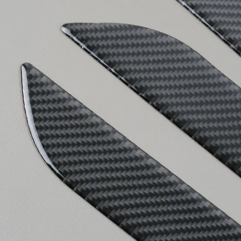 For Audi Q3 8U 2013 2014 2015 2016 2017 2018 Car 4pcs Accessories Door Panel Trim Cover