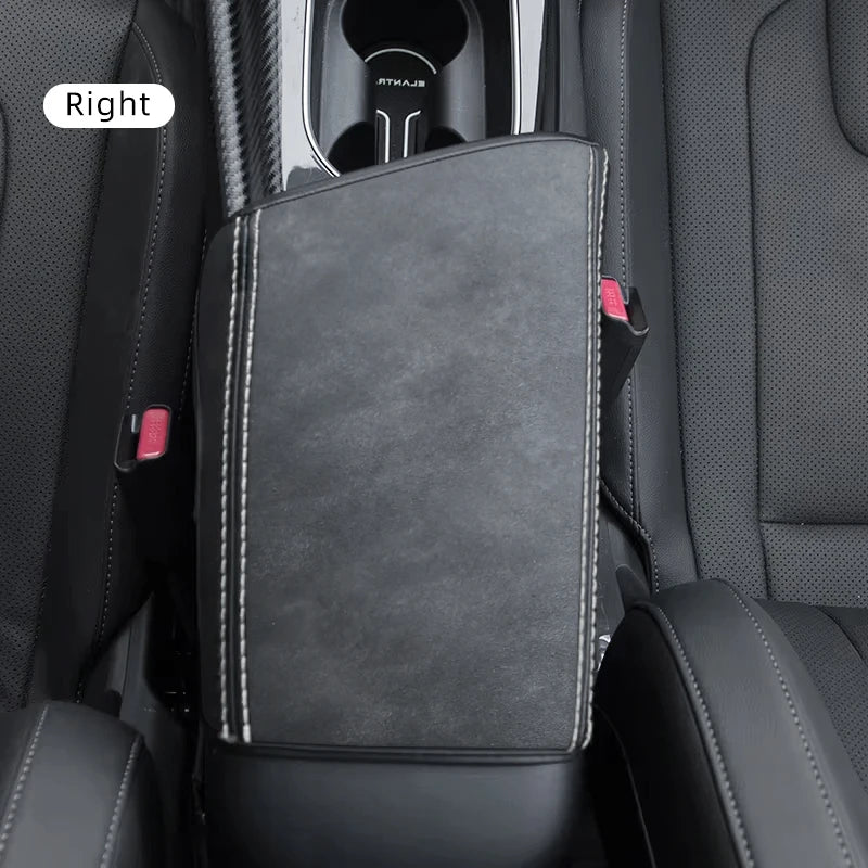 For Hyundai Elantra CN7 Accessories 2021 2022 2023 2024 Car Center Armrest Box Leather Protective Cover Car Decorate