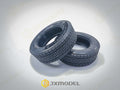 2 PCS JXMODEL RC 1/14 Truck Tire High Quality Rubber Tires Tyres For Tamiya 1/14 RC Tactor Tipper Truck Semi-trailer DIY Parts